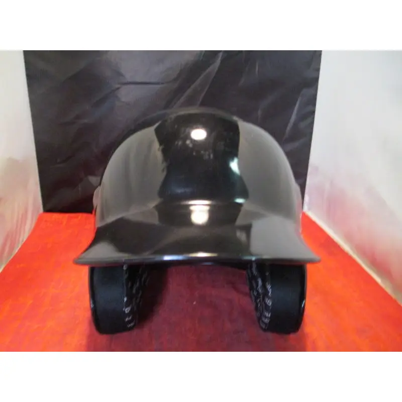 Used Rawlings S100 Pro MLB Batting Helmet Size 7 1/8 Glossy Black