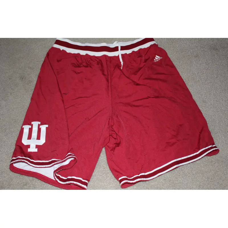 Derek Elston Game Used Indiana University Adidas Basketball Shorts, Sz 40 +2