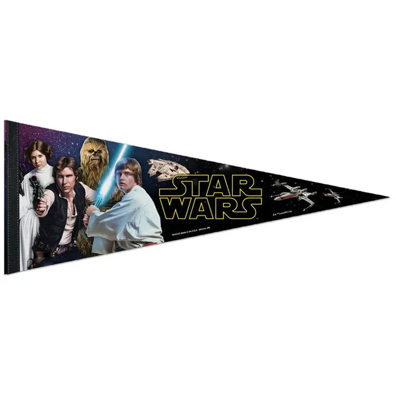 Star Wars "Heroes" Original Trilogy Official Retro Premium Felt Pennant - Wincraft Inc.