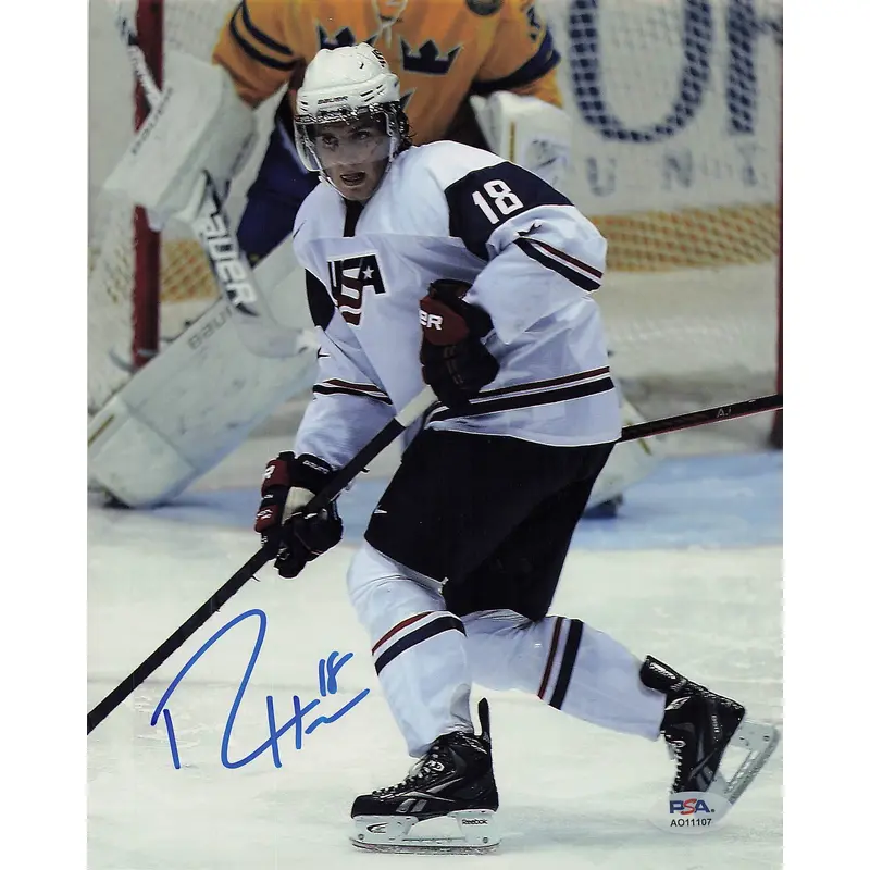 RYAN HARTMAN signed 8x10 Photo PSA/DNA Chicago Blackhawks Autographed