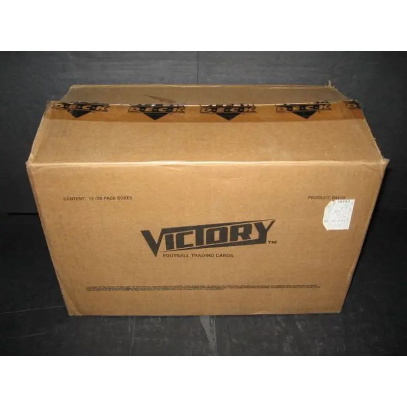2000 Upper Deck Victory Football Case (12 Box)