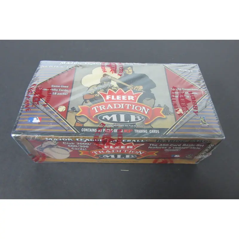 2005 Fleer Tradition Baseball Series 1 Box (Hobby)
