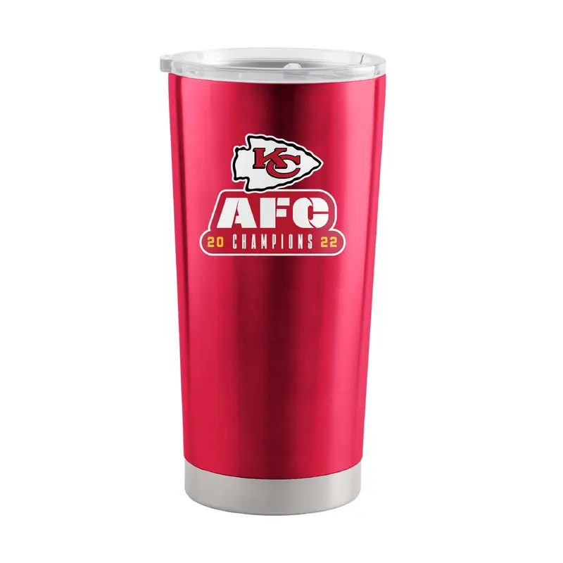KC Chiefs 20oz Conference Champs Stainless Tumbler