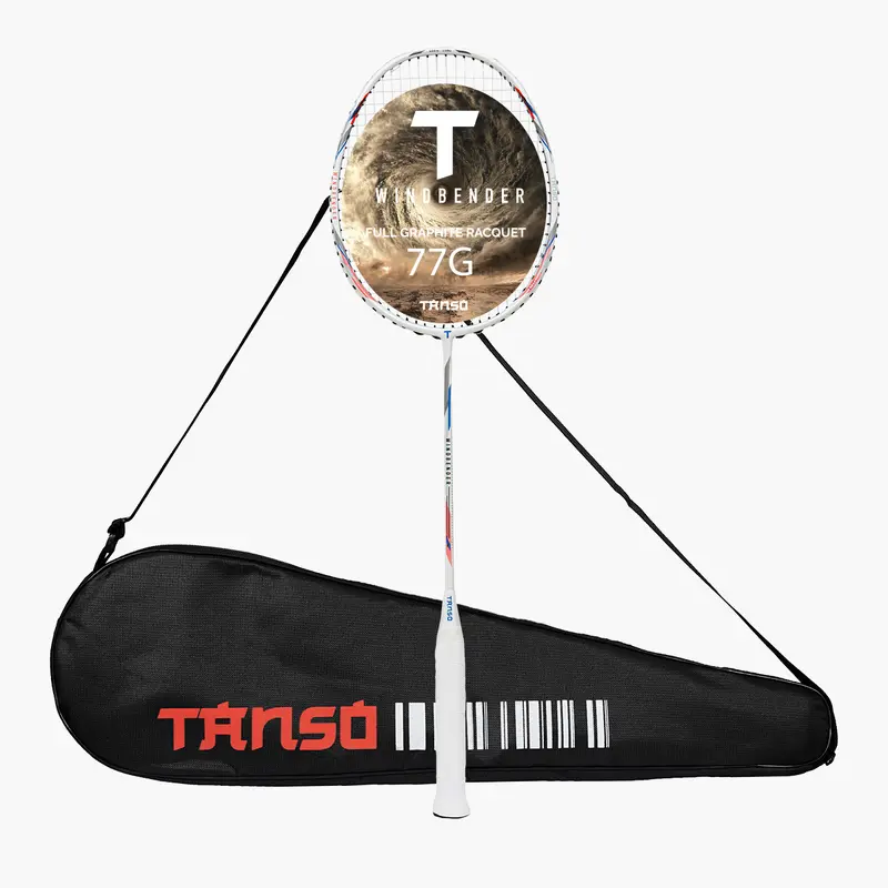 WINDBENDER WHITE Badminton Racquets Tanso | Kibi Sports