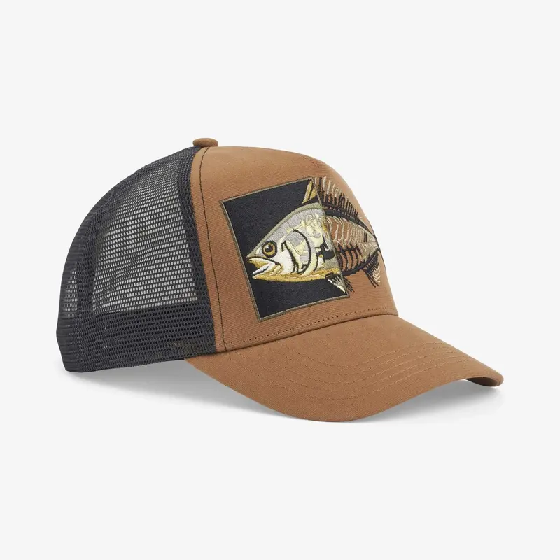 Upfront Nordic Headwear - APOLLO Trucker Cap - Brown