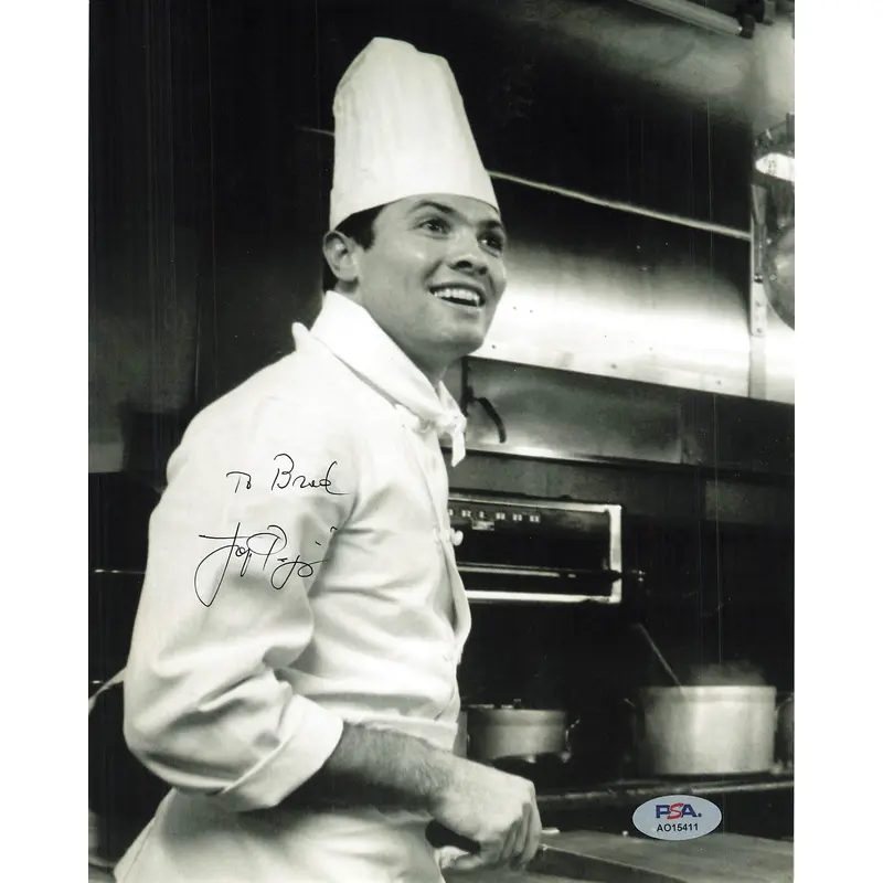 Jacques Pepin signed 8x10 photo PSA/DNA Autographed Chef and Author