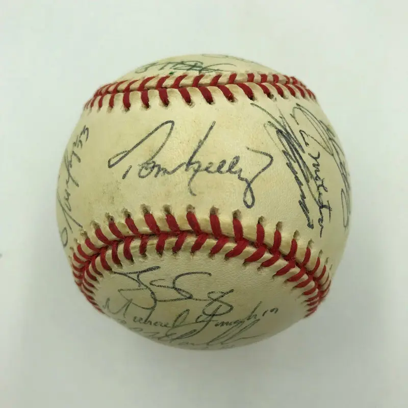 2000 Minnesota Twins Team Signed Baseball With Paul Molitor JSA COA