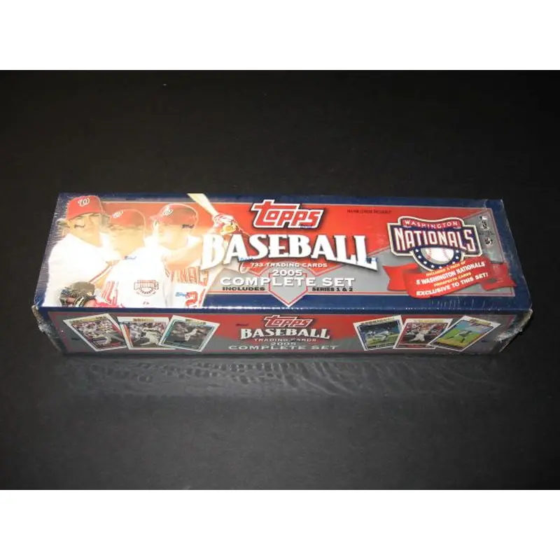 2005 Topps Baseball Factory Set (Nationals)