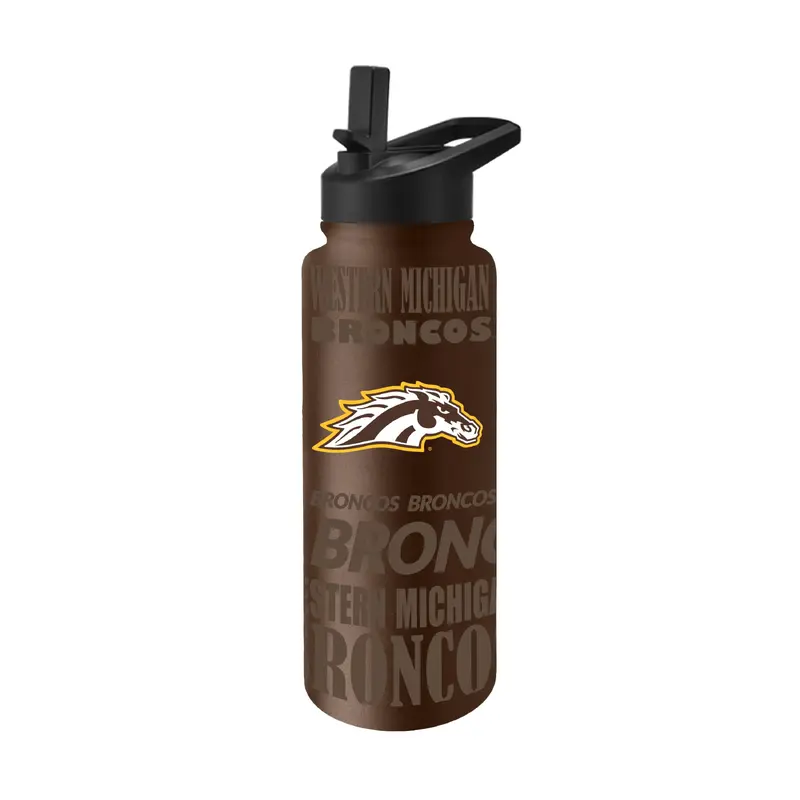 Western Michigan 34oz Replay Quencher Bottle