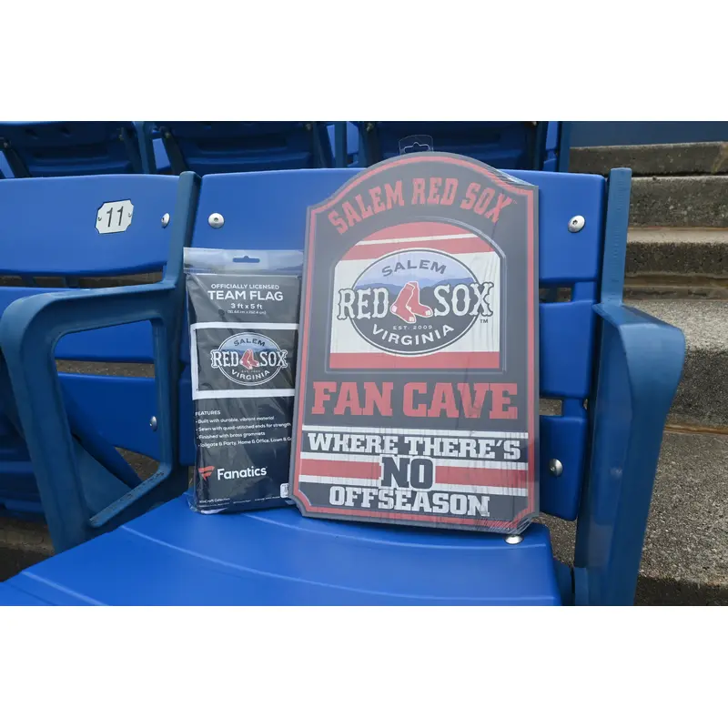 Salem Red Sox Fan Cave Bundle