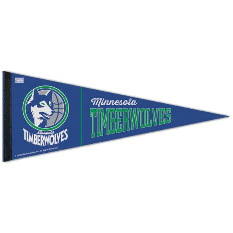 Minnesota Timberwolves NBA Retro Classic (1989-96) Premium Felt Pennant - Wincraft