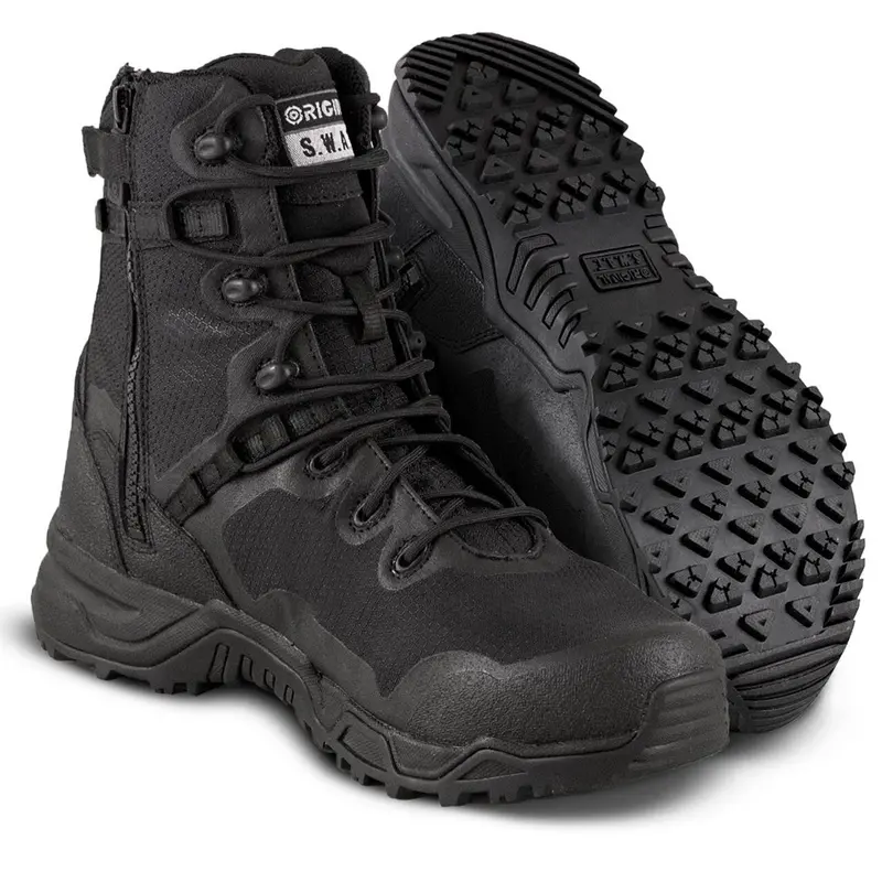 ORIGINAL SWAT BOTAS ALPHA FURY 8" SIDE ZIP 177501-R