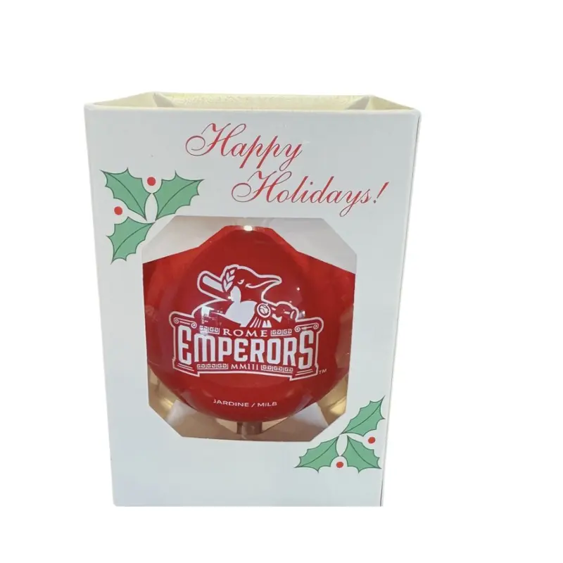 Round Shatterproof Christmas Ornament