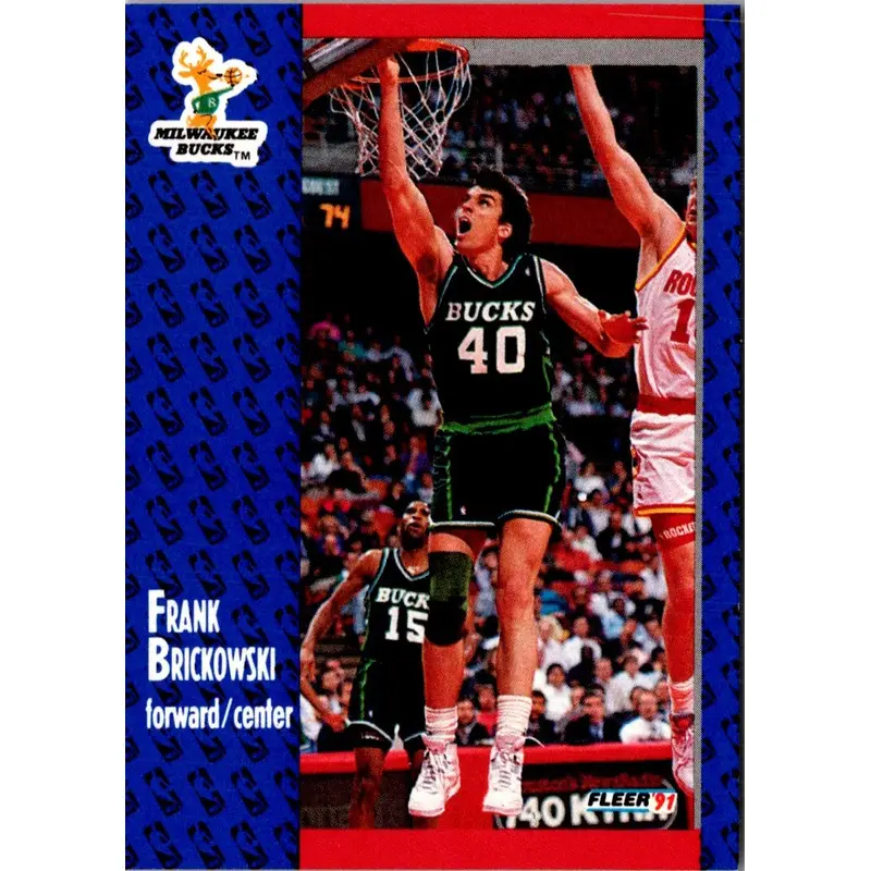 1991 Fleer Frank Brickowski #113