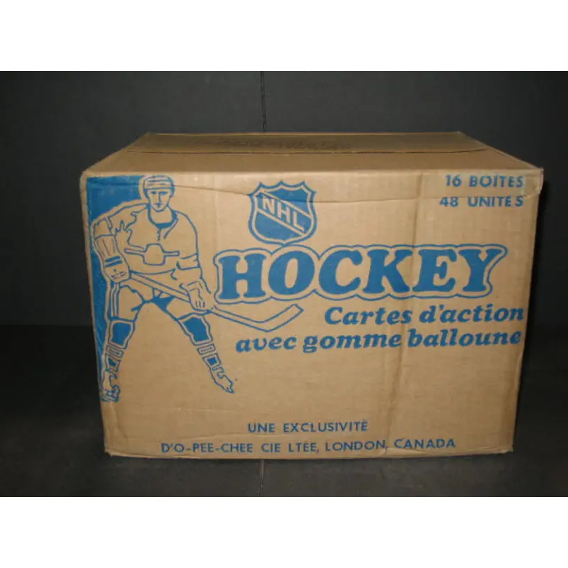 1989/90 OPC O-Pee-Chee Hockey Unopened Wax Case (16 Box)