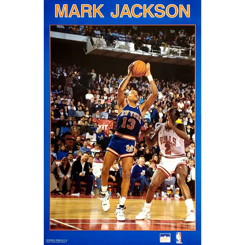 Mark Jackson New York Knicks Rookie Season (1987-88) Poster - Starline Inc.