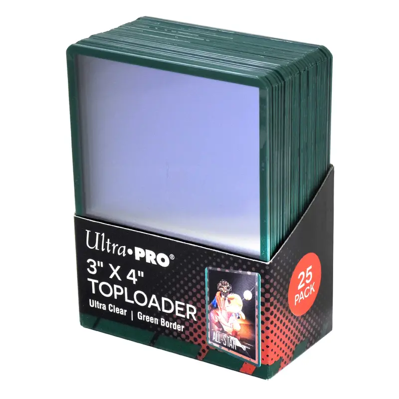 ULTRA PRO GREEN TOP LOAD Pack (25)