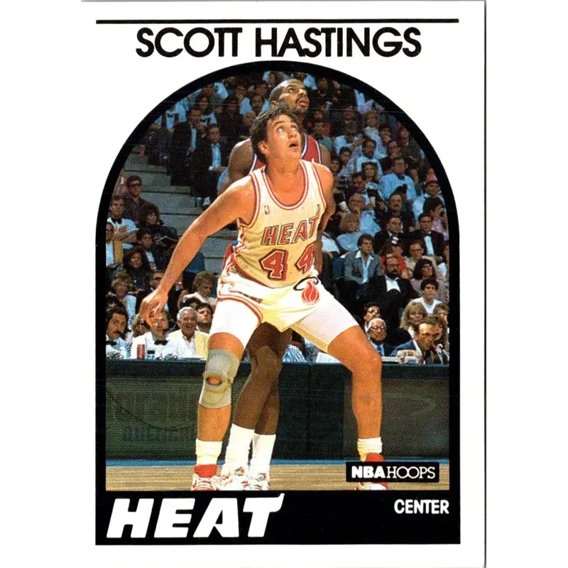 1989 Hoops Scott Hastings #176 Rookie