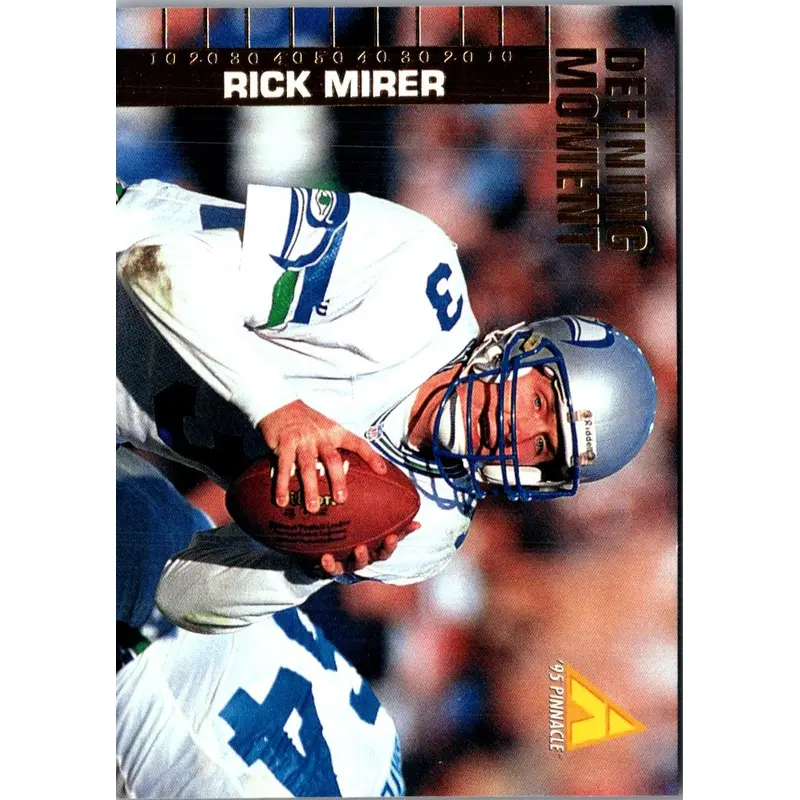 1995 Pinnacle Club Collection Rick Mirer #171