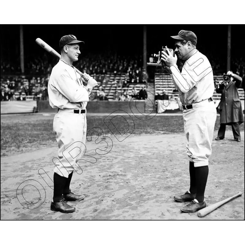 Babe Ruth Lou Gehrig 8X10 Photo - 1932 New York Yankees - 1798