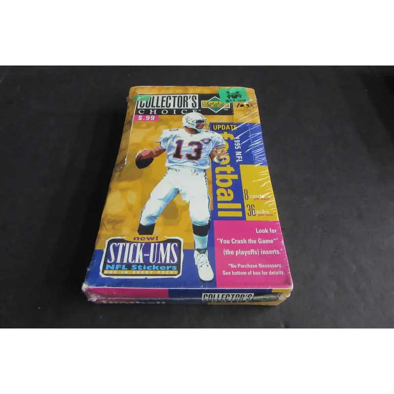 1995 Upper Deck Collector's Choice Football Update Box (Retail) (36/8)