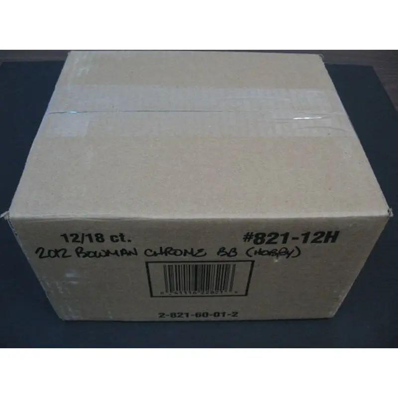 2012 Bowman Chrome Baseball Case (Hobby) (12 Box)