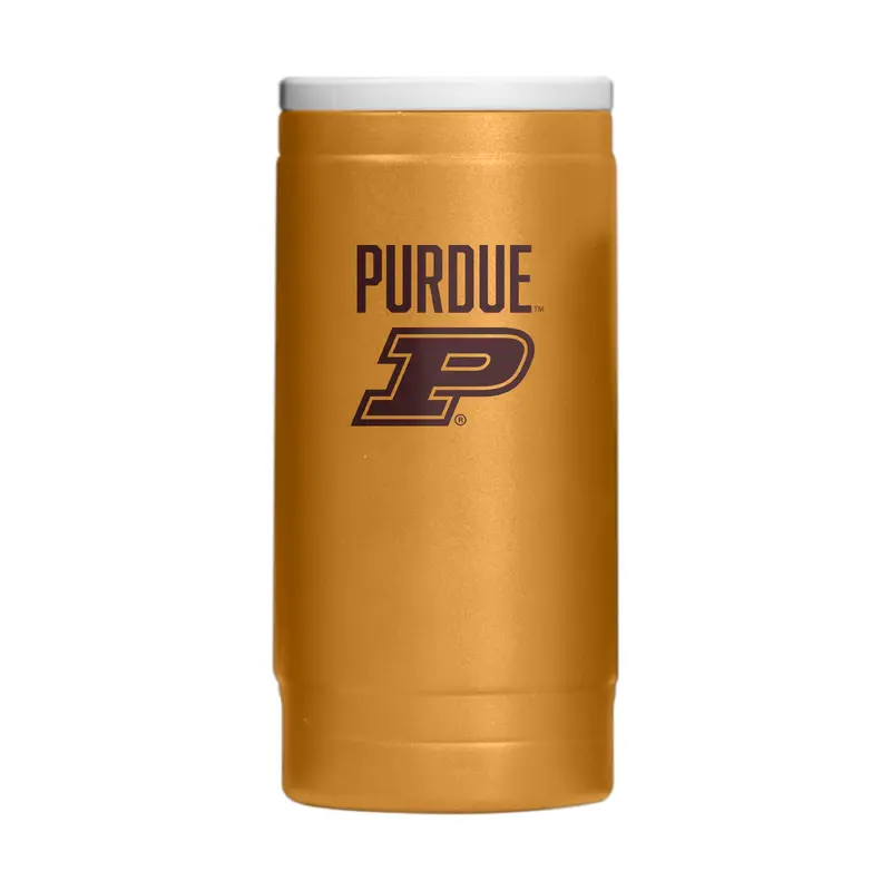 Purdue 12oz Huddle Powdercoat SlimCan Coolie