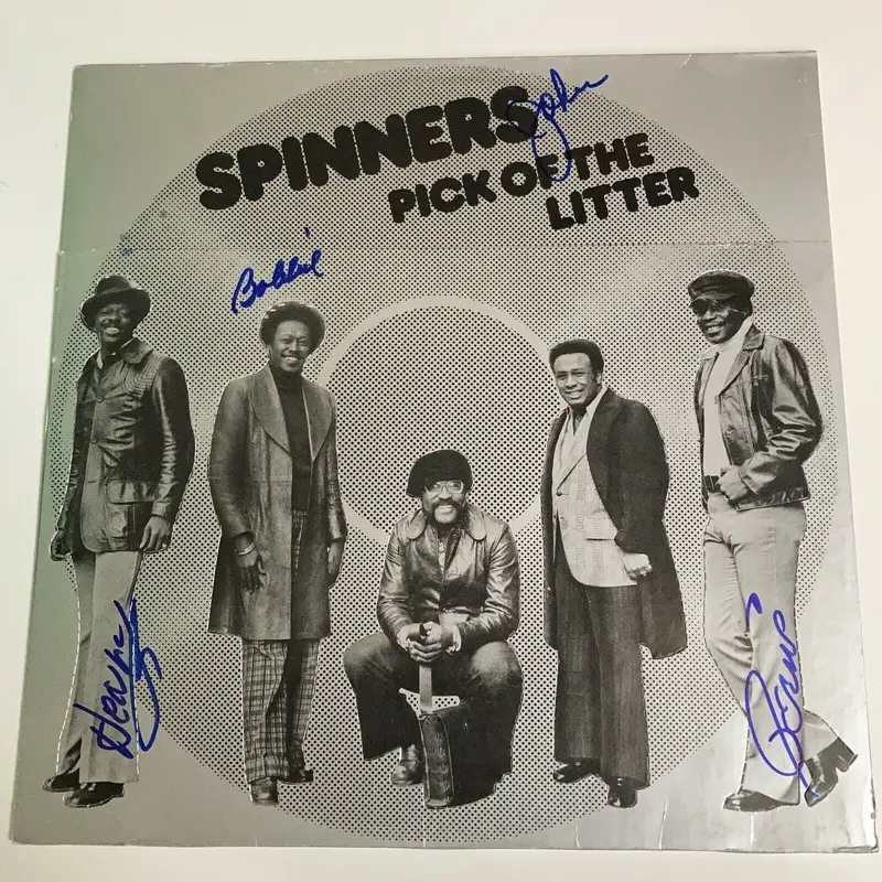 The Spinner Band Signed Pick Of The Litter Vintage LP Record Album With JSA COA