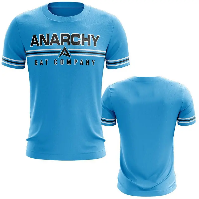 Anarchy EVO-Tech Short Sleeve Shirt - Columbia Blue