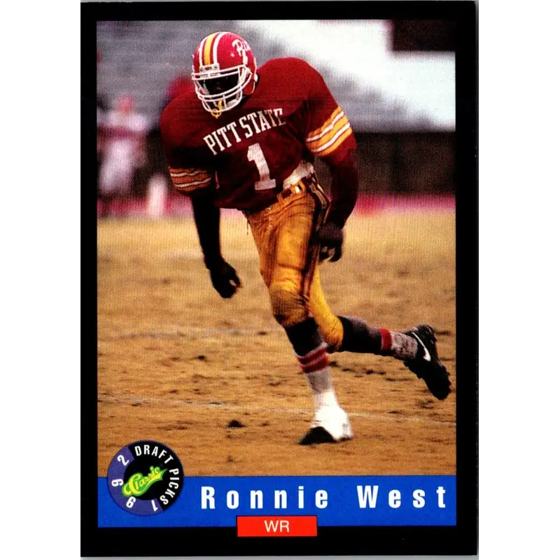 1992 Classic Ronnie West #34