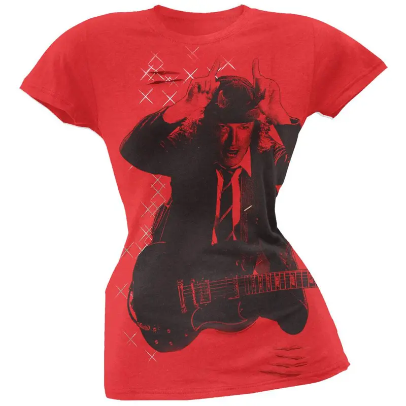 AC/DC - Angus Sparkle Juniors T-Shirt