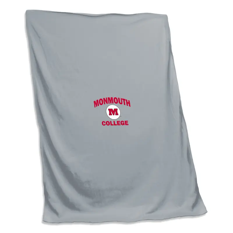 Monmouth College Screened Sweatshirt Blanket