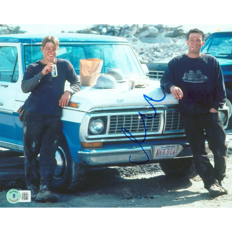 Matt Damon Good Will Hunting Authentic Signed 8x10 Photo Autographed BAS BJ67377
