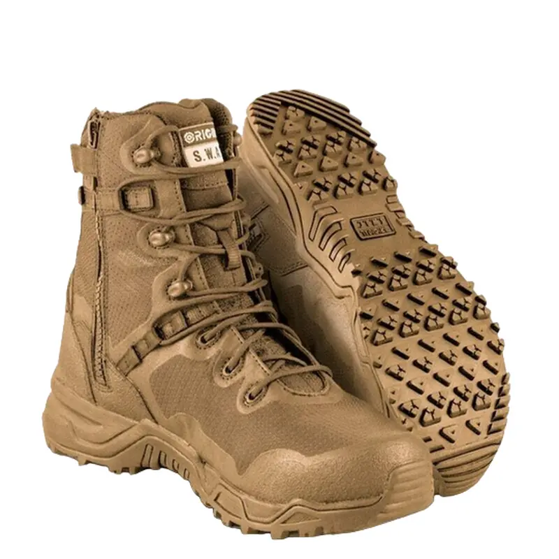 ORIGINAL SWAT BOOTS ALPHA FURY 2.0 8" SIDE ZIP COYOTE 177503-R