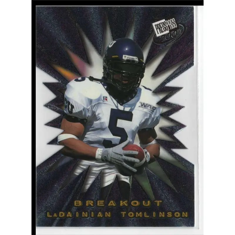 2001 Press Pass Breakout LaDainian Tomlinson #B9
