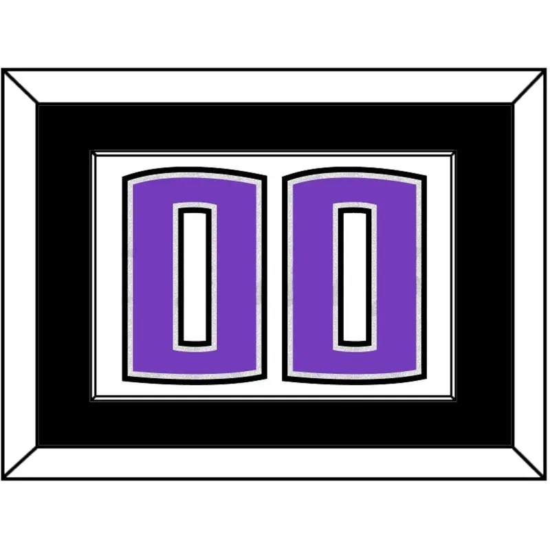 Sacramento Number - Home White (2014-2016) - Single Mat 2
