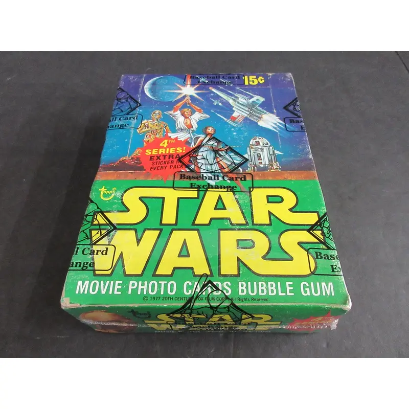 1978 Topps Star Wars Unopened Series 4 Wax Box (Authenticate)
