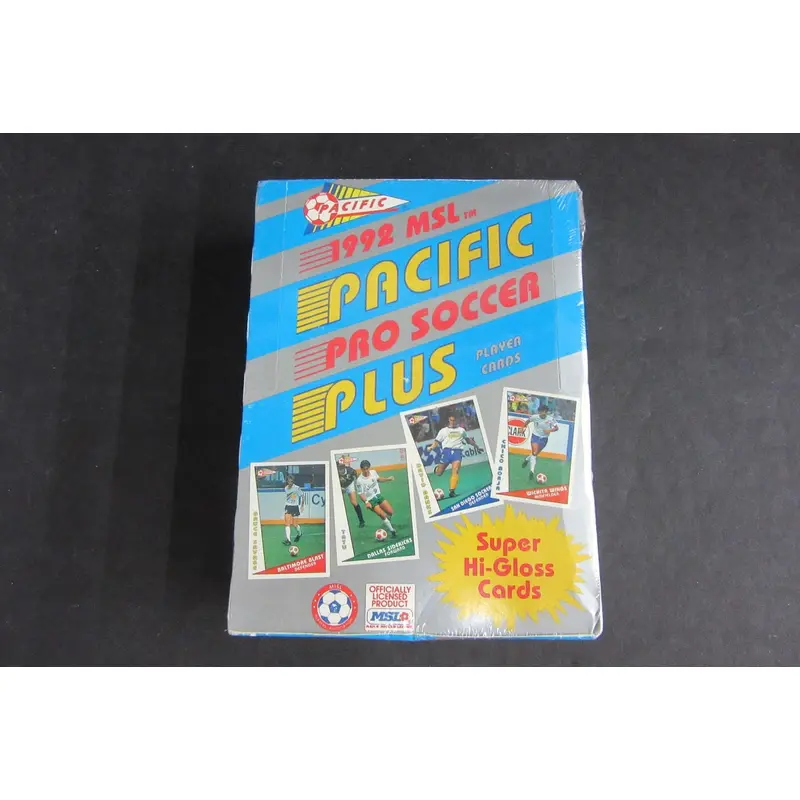1992 Pacific MSL Soccer (Football) Trading Cards Box