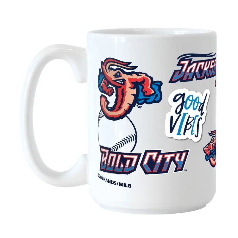 Jacksonville Jumbo Shrimp 15oz Native Sublimated Mug