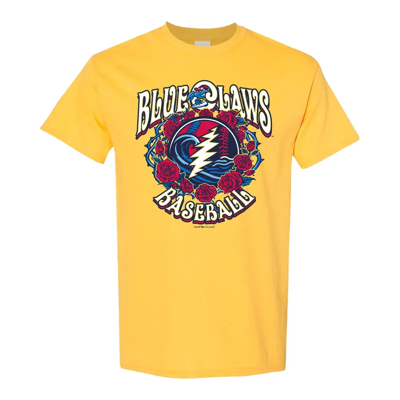Jersey Shore BlueClaws 2025 Grateful Dead Night Tee