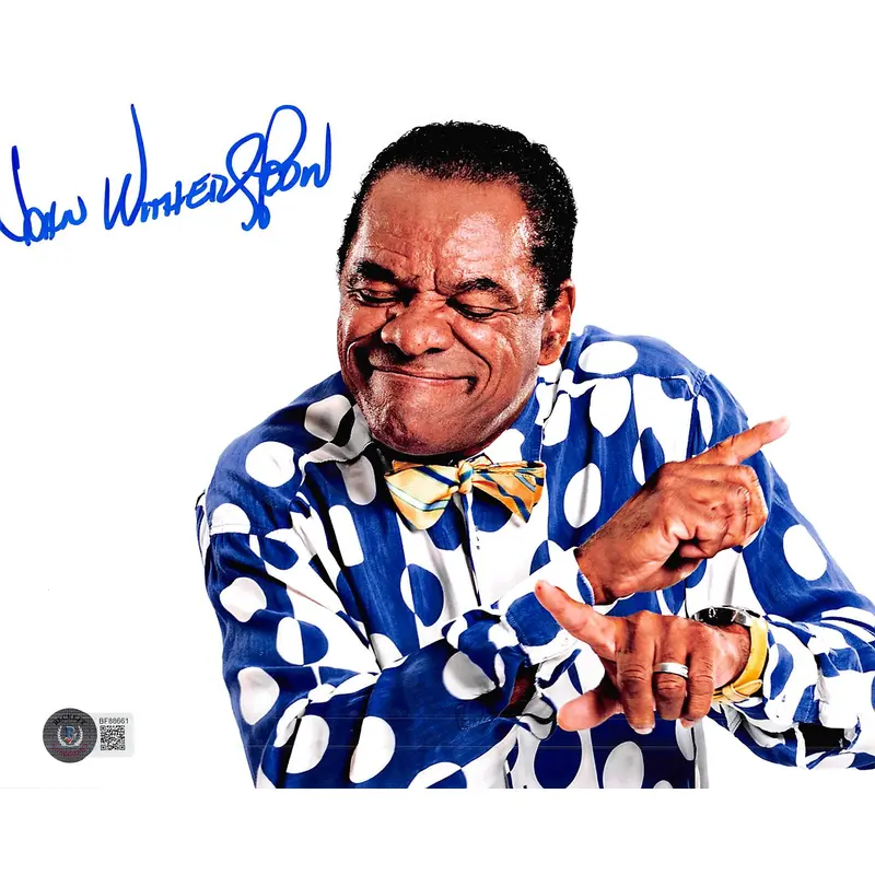 John Witherspoon Friday Authentic Signed 8x10 Photo Autographed BAS #BF88661