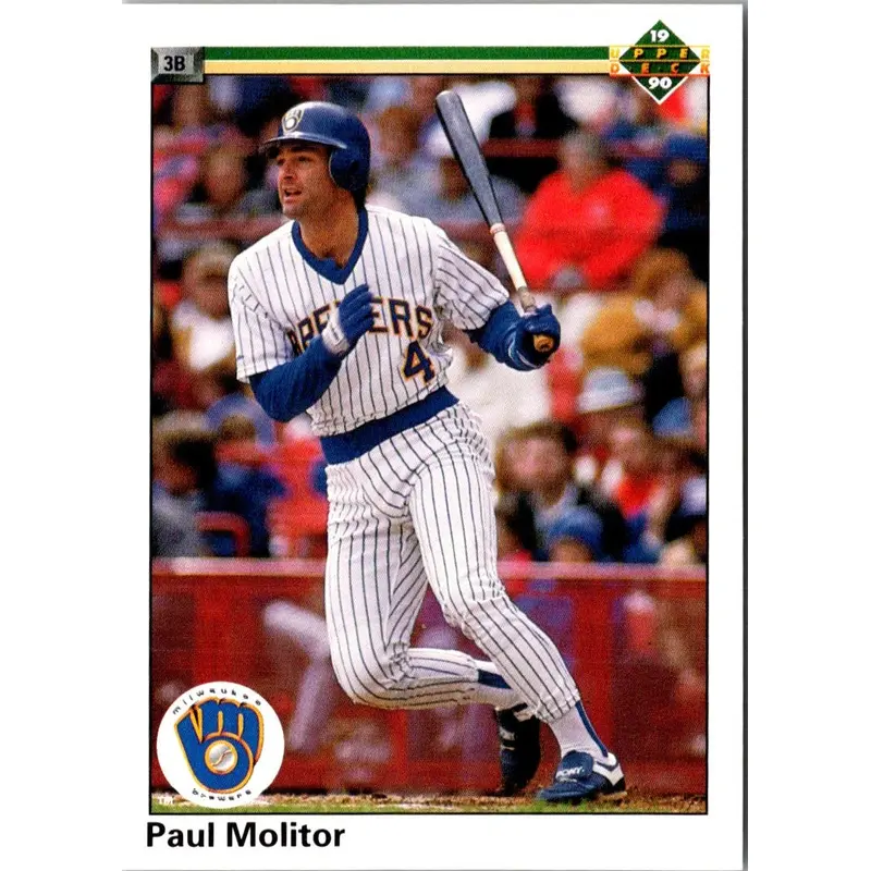 1990 Upper Deck Paul Molitor #254
