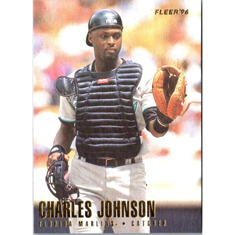 1996 Fleer Charles Johnson #388