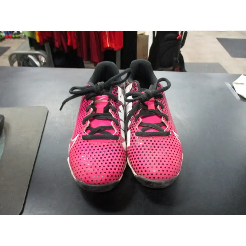 Used Nike Diamond Pink Cleats Size 1.5