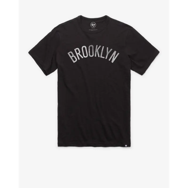 BROOKLYN NETS GRIT WORDMARK '47 SCRUM TEE