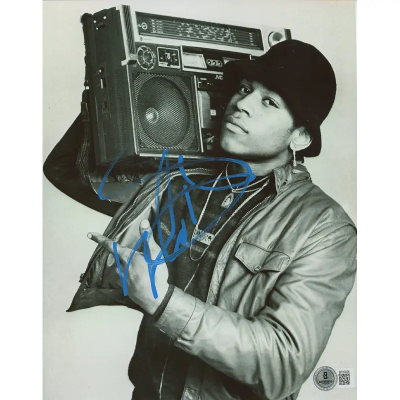 L.L. Cool J Rapper Authentic Signed 8x10 Photo Autographed BAS #BP32628
