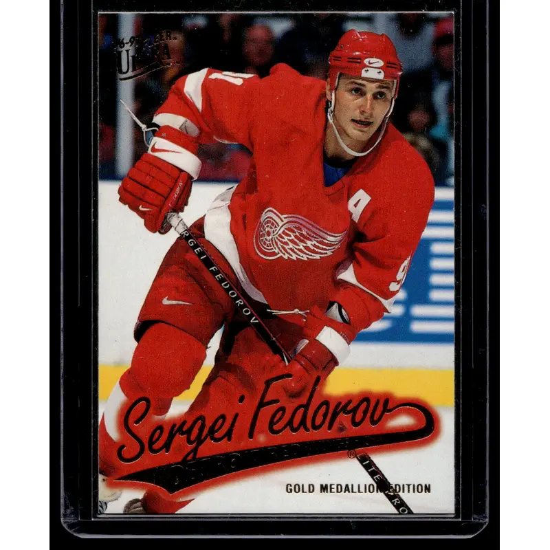 1996-97 Fleer Ultra - Gold Medallion - Sergei Fedorov #G-50