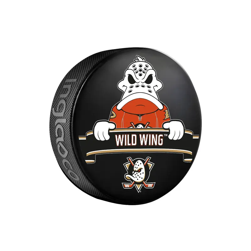 NHL Anaheim Ducks Mascot Souvenir Hockey Puck