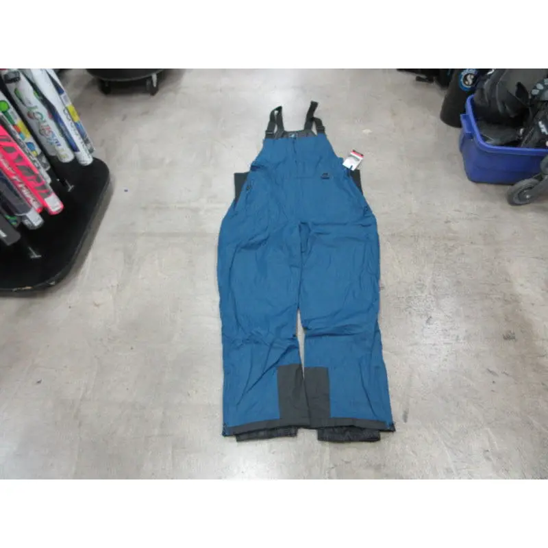 New Men's Pulse Overland Snow Bib Size 2XL- Steel Blue
