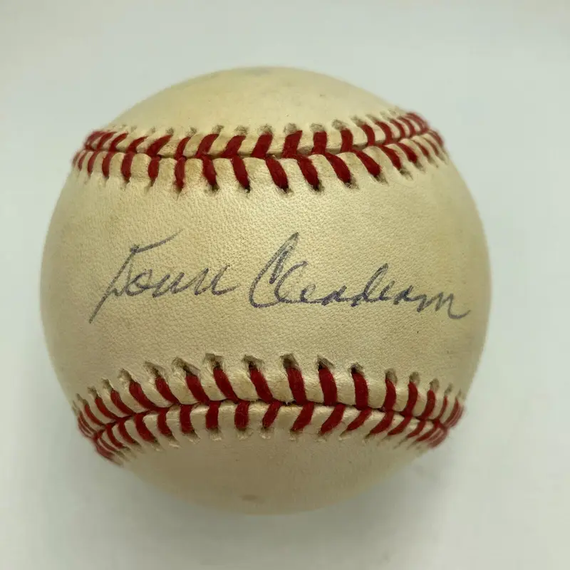 Nice Donn Clendenon Signed National League Baseball JSA COA